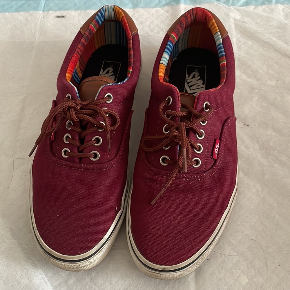 Vans sneakers maroon